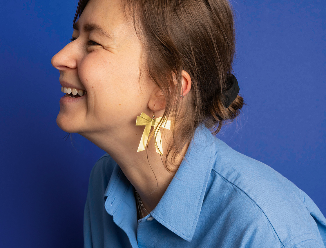 Alu-Dolce-Winta - alu_schleifen ohrringe